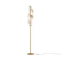 MOD099FL-02G stāvlampa Marmo mat.zelta/marmora 2x40W G9 Maytoni