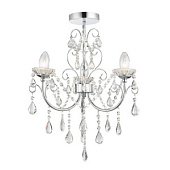 61251 Tabitha lustra ar kristāliem 3x18W G9 IP44 Endon Lighting Brands