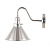 PV1 PN PROVENCE Sienas lampa 60W E27 pulēts niķelis ELSTEAD