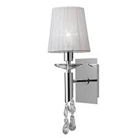 3884 TIFFANY Bra античный мешок/WHITE абажур 1x33W G9 MAN