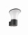 AP.ARES/NERO sienas lampa Ares melna 1x40W E27 IP54 Ondaluce