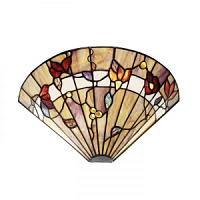 63952 sienas lampa Bernwood Tiffany stikls 1x40W E14 Interiors 1900