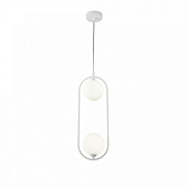 MOD013PL-02W Lustra Ring balta 2x25W G9 Maytoni