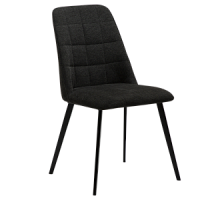 100802601 krēsls Embrace melns Dan-Form