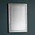 5056315932104 spogulis Eastmoore Rectangle sudraba W600 x D30 x H900mm GL