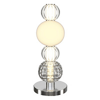 MOD301TL-L18CH3K galda lampa Collar stikls/hroms LED 300lm 3000K Maytoni