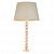 100360 Galda lampa ADELIE&CICI hroms/ivory kupols 60W E14 H:59cm Endon