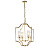 81914 griestu lampa Edrea misiņš 4 x 40W E14 Endon