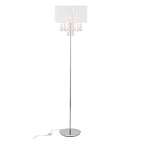MFM9262/3P WH Stāvlampa hroms ar kristāliem 1xE14 40W H1600mm D400 ITALUX