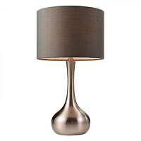61192 galda lampa Piccadilly Touch niķelis 40W E14 Endon