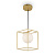 MOD145PL-01G griestu lampa zelts/mat.stikls 1*G9 Maytoni