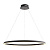 80628 griestu lampa Staten mat.melns D80 45W LED 3000K 2000lm Endon