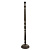 90569 stāvlampa bez kupola Mohan pelēka 60W E27 Endon