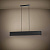 39967 Savazza griestu gaismeklis melns 4x40W E27 W1165mm EGLO