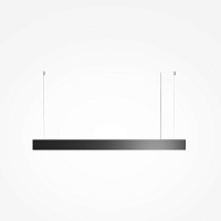 P051PL-36W2.7-6K-B Griestu lampa Basis melna 2700-6000K 36W CRI90 L1225mm Maytoni