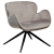 700200195 atpūtas krēsls Gaia pelēks velvets/melnas kājas Dan-Form