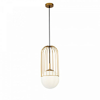 P363PL-01G Griestu lampa zelta 1x40W E27 Maytoni