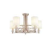 H004CL-05BG Lustra Vittoria krēmkrāsa/zelts 5x40W E14 Maytoni