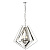 81928 griestu lampa Riona hroms 3 x 40W E14 Endon