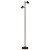 57919S Stāvlampa JAMES brūna 2xGU10 H158 GLOBO