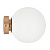 MOD321WL-01G3 sienas lampa Basic Form zelta/balts kupols 1x40W E14 Maytoni