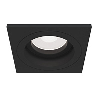 DL026-2-01B iebūvējams gaismeklis Akron melns 1x50W GU10 Maytoni