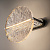 MOD387WL-L8CH3K sienas lampa Mangata hroma 7W 250lm 250x300x110mm Maytoni