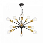 T546PL-12B  Lustra bronza/melna  12x40W E27 IP20 Maytoni