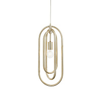 90590 griestu lampa Meera vec.sudrabs 60W E27 Endon