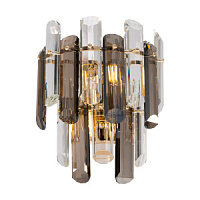 DIA200WL-02G sienas lampa Flare zelts 2x40W E14 Maytoni