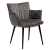 100675110 krēsls Join pelēks velvets Dan-Form