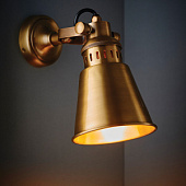 73104 sienas lampa Elms vec.misiņš 15W LED E27 Endon