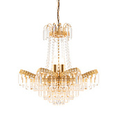 96819-GO lustra Adagio zelts/kristāls 9 x 40W E14 Endon