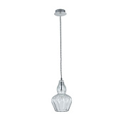 MOD238-PL-01-TR lustra caurspid. stikls 1x40W E14 IP20 Maytoni
