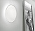 AURORA AP/PL D50cm E27 2x77W Balts plafons (PLAUROR50CR) VISTOSI