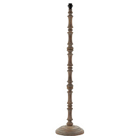 90570 stāvlampa bez kupola Elijah pelēks 60W E27 Endon
