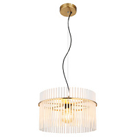 15698HM Lustra zelta/kristālstikls 60W E27 D40cm Globo