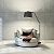 462100132 Stāvlampa Tracy melna/bronza 1x60W E27 H1750mm Trio