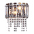 MOD097WL-02CH sienas lampa Hail hroms 2x40W E14 Maytoni