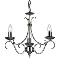 2030-3AS sienas lampa Bernice antiks sudrabs 3 x 60W E14 Endon