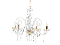 LP.MT/5T4 Maria Teresa T4 cristal lustra 5x E14 D72cm Ondaluce