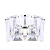 MOD043WL-01CH sienas lampa Puntes hroms 1x60W E14 Maytoni