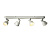 76290 spoti Westbury bēšs 4 x 3.5W LED GU10 Endon