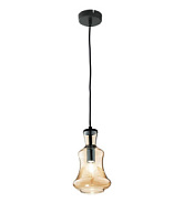 SO.PIN/B-AMBRA Giestu gaismeklis dzintara krāsa 1x60W E14 D150mm H240mm Ondaluce