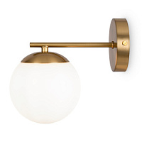 MOD187WL-01BS sienas lampa Marble mat.zelts 1x40W E27 Maytoni