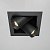 DL094-02-7W3K-B Magnum Iebūv. gaismeklis melns 2x50W GU10 min IP20 GU10 Maytoni