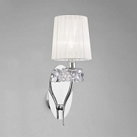 4633 LOEWE Люстра хром/WHITE 3x13W E14 D500 MAN