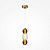 MOD273PL-L16G3K griestu gaism. Drop zelts LED 60W 3000K 7000lm Maytoni