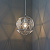 72817 ARMOUR 1LT Потолочный светильник хром 1x60W E27 d32cm LIGHTING BRANDS