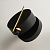 MOD180WL-L4B3K sienas lampa Nuance melna/zeltz LED 4W 200lm 3000K Maytoni